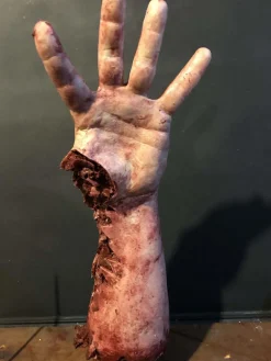 Shark Bite Silicone Arm Bloody Body Part Prop