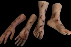 Silicone Exorcist Limbs Gory Halloween Props