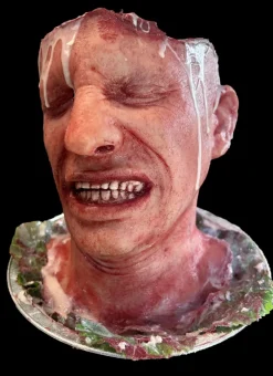 Silicone Head Dish Gory Halloween Prop