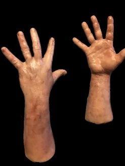 Silicone Pair of Arms Body Parts Halloween Prop