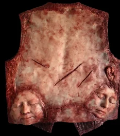 Silicone Skin Vest Human Body Part Halloween Prop