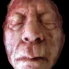 Skinned Old Man Face - Silicone Human Body Part Halloween Prop
