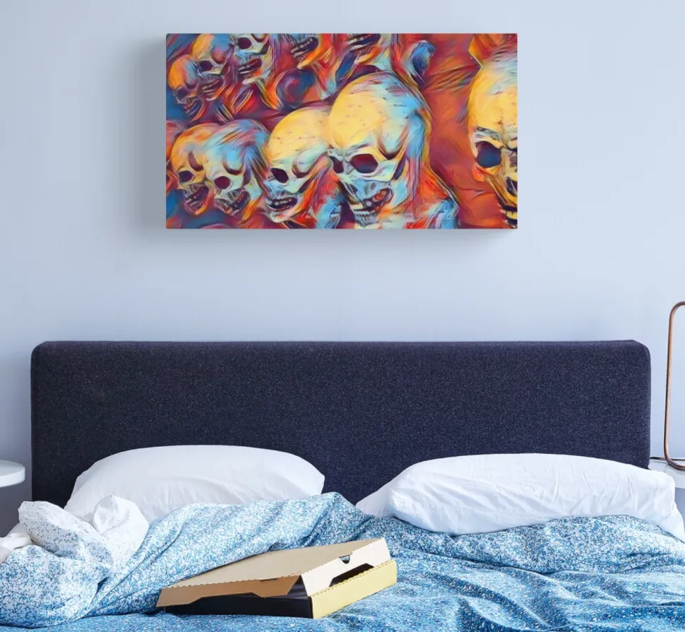 Skull Canvas Print