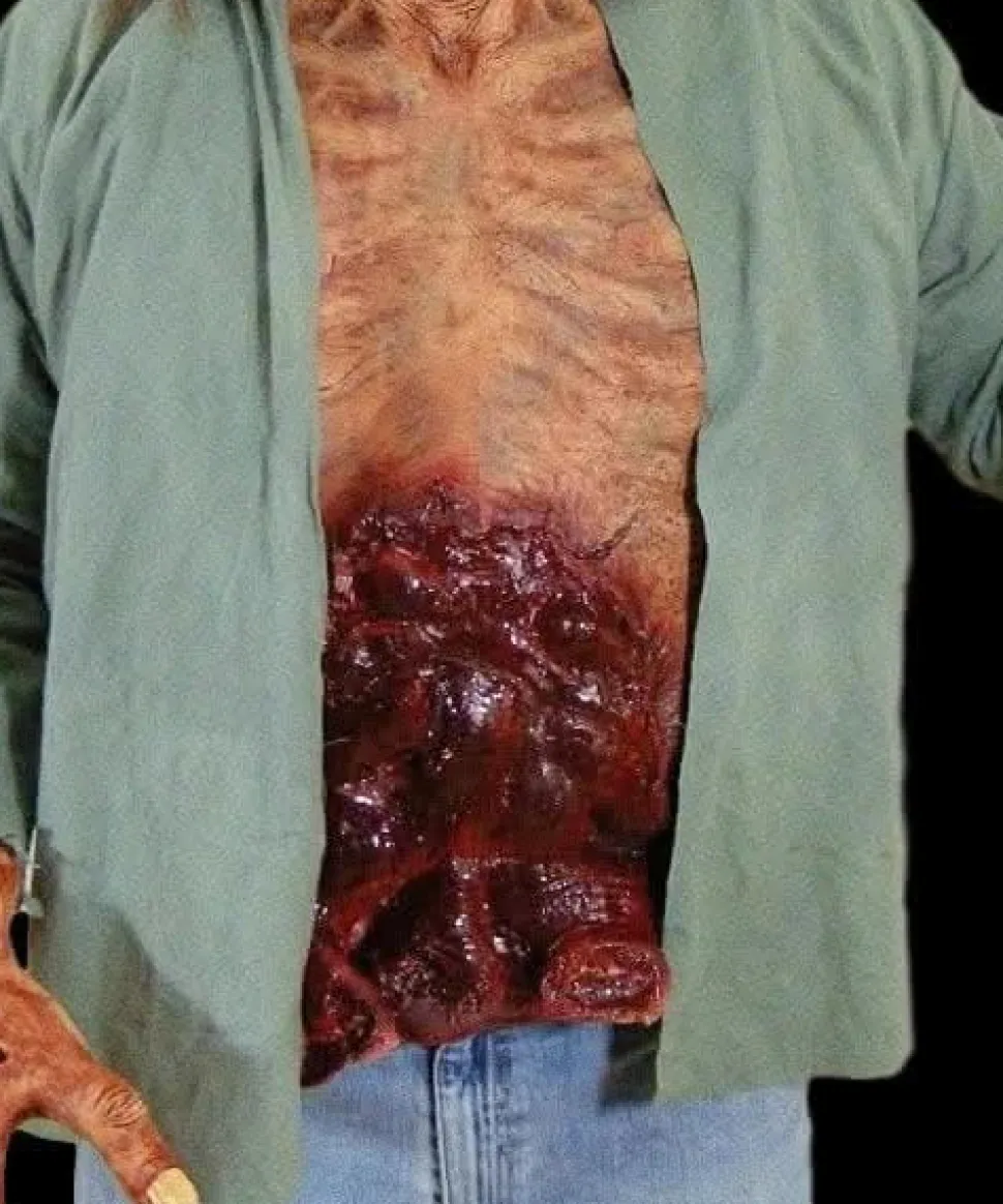 Spill Your Guts - Latex Chest Hallowen Costume Accessory