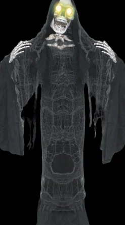 Standing Reaper with Moving Jaw Electric Animated Halloween Prop
