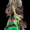 Stirring Witch Animatronic" Professional Halloween Animatronic