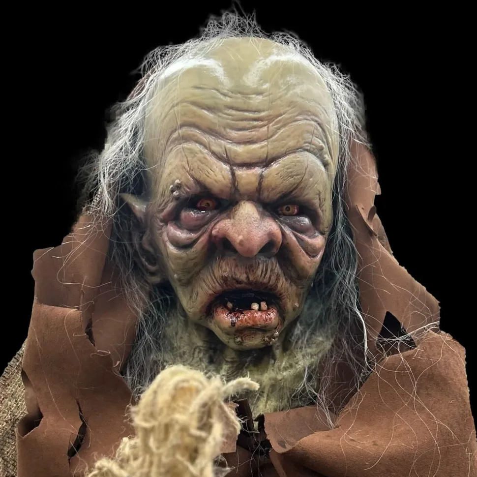 Stirring Witch Animatronic" Professional Halloween Animatronic