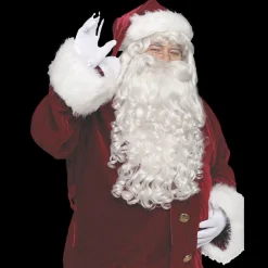 Super Deluxe Santa Wig & Beard