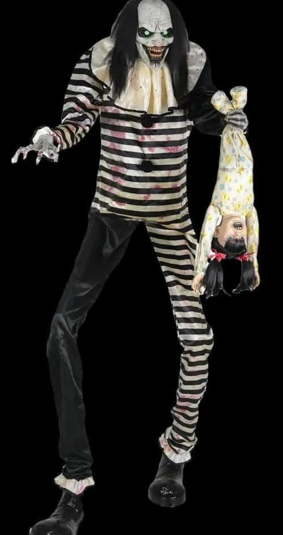 Sweet Dreams Clown Halloween Animatronic Decoration