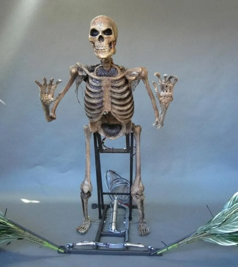 The Bushwacker Skeleton Halloween Animatronic