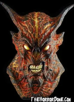 The Lava Demon HD Studios Pro Halloween Mask