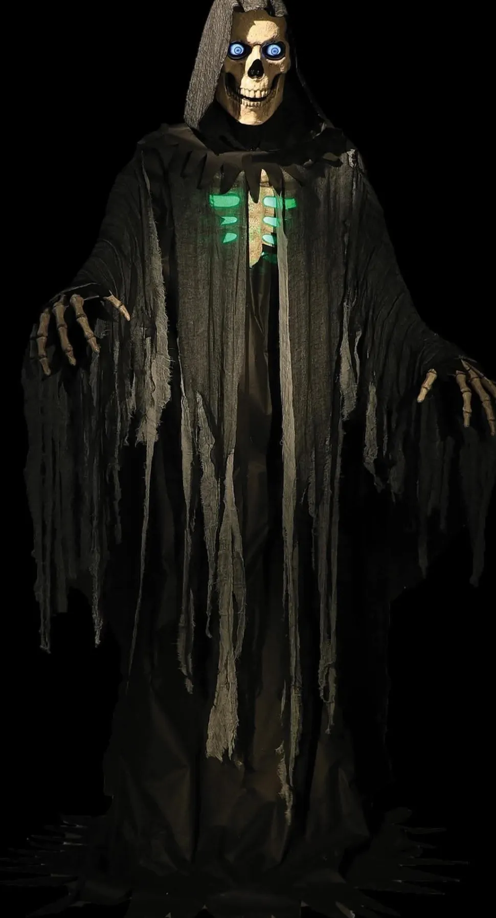 10' Towering Reaper Halloween Animatronic Decoration