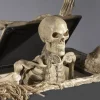 Trap Door Skeleton Popper Halloween Animatronic
