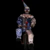 Tricycle Clown Doll Electric Animated Halloween Animatronic