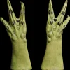 Ultimate Alien Hands- Green Deluxe Latex Halloween Costume Gloves