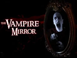 Vampire Haunted Mirror Professional Animated Halloween Decoration
