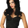 Vampiress Rose - Black Halloween Wig
