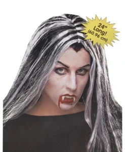 Vampiress - Two-Toned Halloween Wig