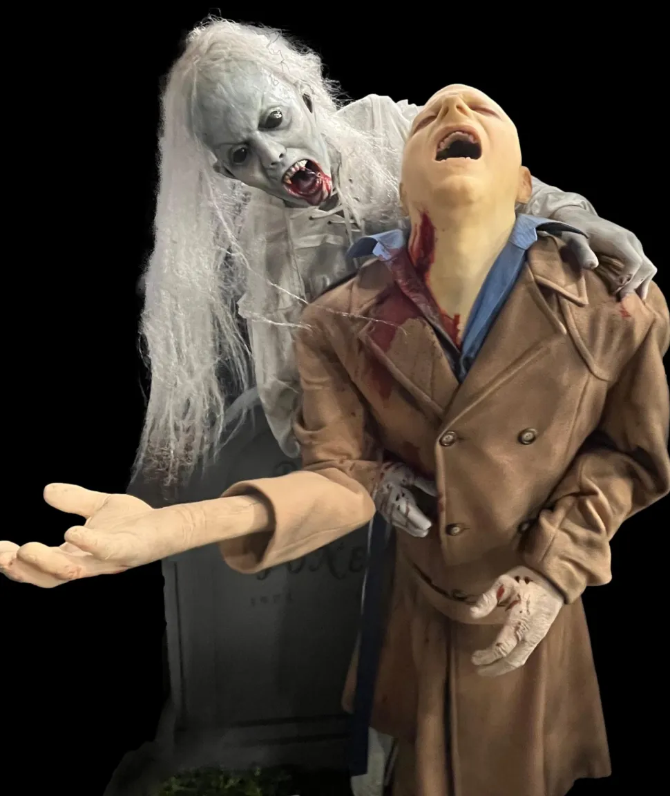 Vampire Victim Professional Halloween Animatronic