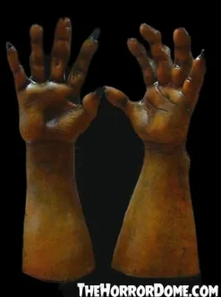 Werewolf Hands - Brown Deluxe Halloween Costume Gloves