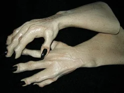 Werewolf Monster Hands Deluxe Latex Halloween Costume Gloves