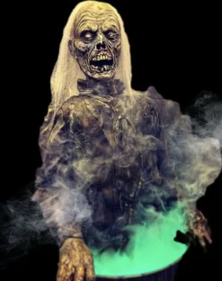 Zombie Barrel Fright Scare Animatronic