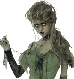 Zombie Lady - Grey Halloween Wig