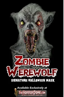 Zombie Werewolf HD Studios Pro Halloween Mask